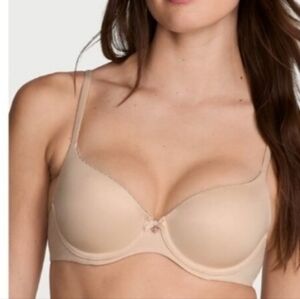 New Beige Victoria's Secret Demi Lightly Lined Bra